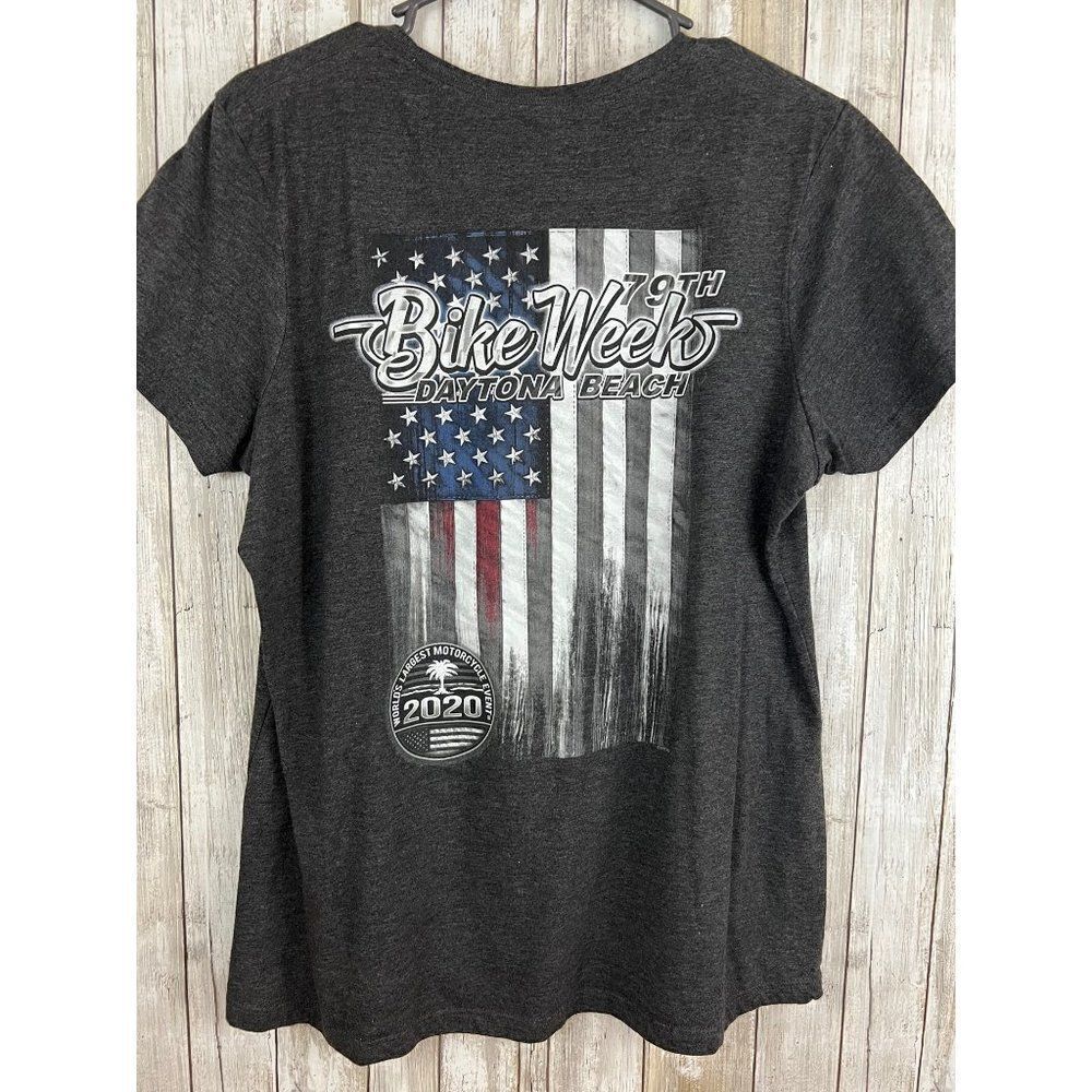 Daytona Beach 2020 Bike Week Woman's T-shirt 2XL